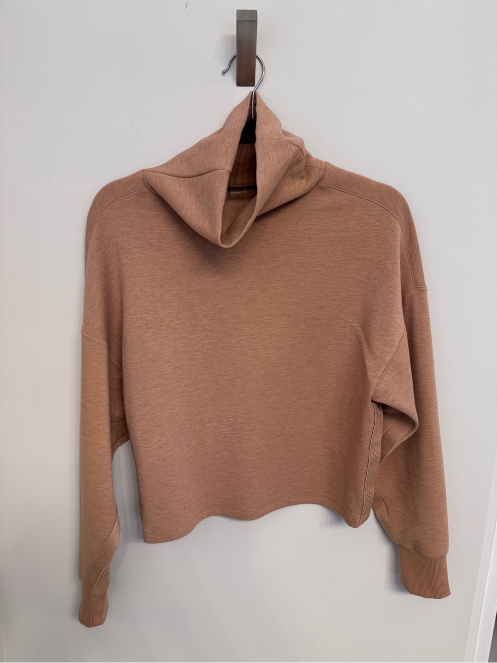Rhône DreamGlow Mock Neck in Camel - Picture 5 of 5